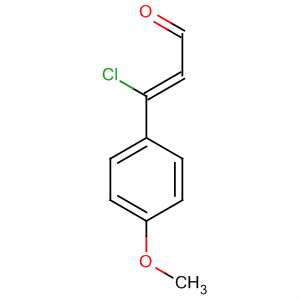 Molecular Structure of 161891-27-6 (2-Propenal, 3-chloro-3-(4-methoxyphenyl)-, (Z)-)