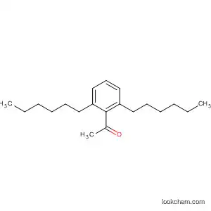 Molecular Structure of 165954-88-1 (Ethanone, 1-(2,6-dihexylphenyl)-)