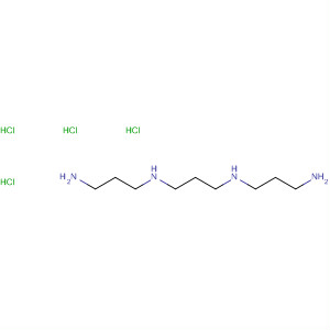 Molecular Structure of 16632-23-8 (1,3-Propanediamine, N,N'-bis(3-aminopropyl)-, tetrahydrochloride)