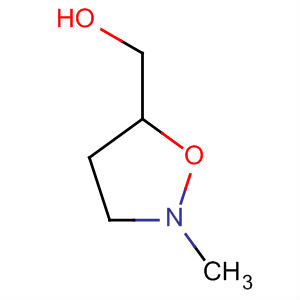 Molecular Structure of 167393-03-5 (5-Isoxazolidinemethanol, 2-methyl-)