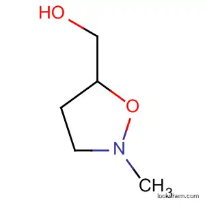 Molecular Structure of 167393-03-5 (5-Isoxazolidinemethanol, 2-methyl-)