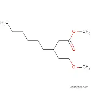 Molecular Structure of 167954-39-4 (Nonanoic acid, 3-(2-methoxyethyl)-, methyl ester)