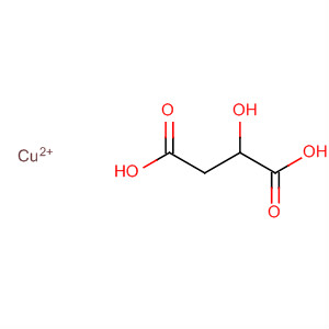 Molecular Structure of 17263-55-7 (Butanedioic acid, hydroxy-, copper(2+) salt)