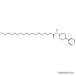 Octadecanamide, N-methyl-N-[4-(4-pyridinyl)cyclohexyl]-, trans-