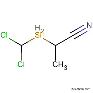 Molecular Structure of 18147-77-8 (Propanenitrile, 2-(dichloromethylsilyl)-)