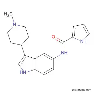 1H-Pyrrole-2-carboxamide, N-[3-(1-methyl-4-piperidinyl)-1H-indol-5-yl]-