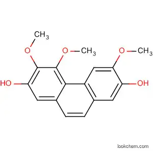 Molecular Structure of 39499-89-3 (2,7-Phenanthrenediol, 3,4,6-trimethoxy-)