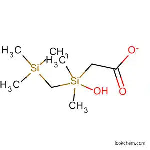 Molecular Structure of 5089-53-2 (Silanol, dimethyl[(trimethylsilyl)methyl]-, acetate)