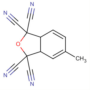 1,1,3,3-Isobenzofurantetracarbonitrile, 3a,7a-dihydro-5-methyl-