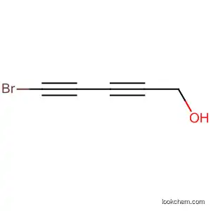 Molecular Structure of 54542-21-1 (2,4-Pentadiyn-1-ol, 5-bromo-)
