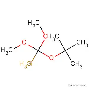 Molecular Structure of 55606-93-4 (Silane, (1,1-dimethylethoxy)dimethoxymethyl-)