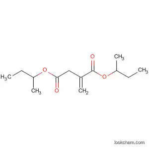 Molecular Structure of 56525-15-6 (Butanedioic acid, methylene-, bis(1-methylpropyl) ester)