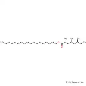 Molecular Structure of 57187-57-2 (Octanoic acid, 2,4,6-trimethyl-, octadecyl ester)