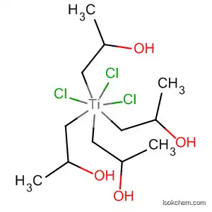 Molecular Structure of 57556-93-1 (Titanium, trichlorotetrakis(2-propanol)-)