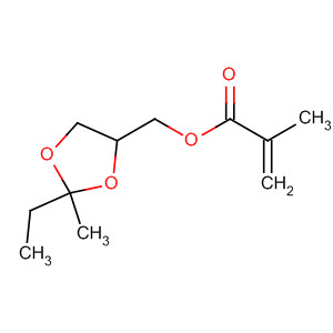 (2-ethyl-2-methyl-1,3-dioxolan-4-yl)methyl 2-methylprop-2-enoate