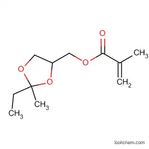 (2-Ethyl-2-methyl-1,3-dioxolan-4-yl)methyl 2-methyl-2-propenoate