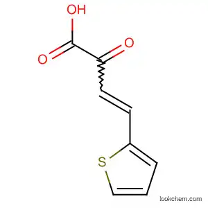 Molecular Structure of 6052-54-6 (3-Butenoic acid, 2-oxo-4-(2-thienyl)-)