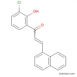 2-Propen-1-one, 1-(3-chloro-2-hydroxyphenyl)-3-(1-naphthalenyl)-
