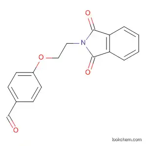 Molecular Structure of 69383-93-3 (Benzaldehyde, 4-[2-(1,3-dihydro-1,3-dioxo-2H-isoindol-2-yl)ethoxy]-)