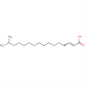 Molecular Structure of 69911-04-2 (Hexadecenoic acid, 15-methyl-)