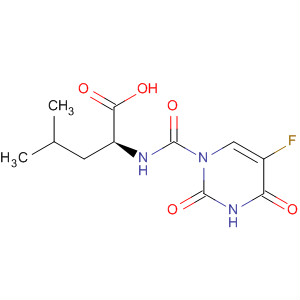 L-Leucine,  N-[(5-fluoro-3,4-dihydro-2,4-dioxo-1(2H)-pyrimidinyl)carbonyl]-