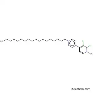 Molecular Structure of 75805-29-7 (4,4'-Bipyridinium, 1-methyl-1'-octadecyl-, dichloride)