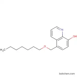 Molecular Structure of 7654-96-8 (8-Quinolinol, 5-[(heptyloxy)methyl]-)