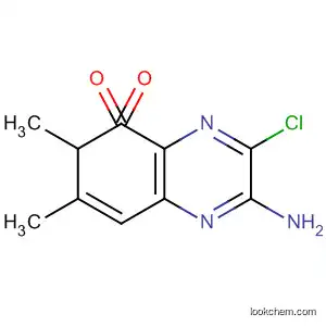 Molecular Structure of 7697-91-8 (5,8-Quinoxalinedione, 6-amino-7-chloro-2,3-dimethyl-)