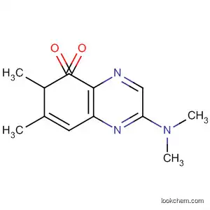 Molecular Structure of 7697-92-9 (5,8-Quinoxalinedione, 6-(dimethylamino)-2,3-dimethyl-)