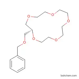 Molecular Structure of 80004-01-9 (1,4,7,10,13-Pentaoxacyclopentadecane, 2-[(phenylmethoxy)methyl]-,
(S)-)