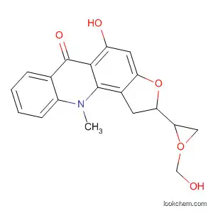 Furo[2,3-c]acridin-6(2H)-one,
1,11-dihydro-5-hydroxy-2-[2-(hydroxymethyl)-2-oxiranyl]-11-methyl-