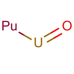 Molecular Structure of 125936-86-9 (Plutonium uranium oxide)