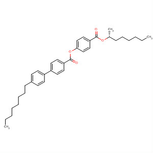[1,1'-Biphenyl]-4-carboxylic acid, 4'-octyl-,  4-[[[(1R)-1-methylheptyl]oxy]carbonyl]phenyl ester