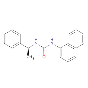 Molecular Structure of 137036-01-2 (Urea, N-1-naphthalenyl-N'-[(1S)-1-phenylethyl]-)