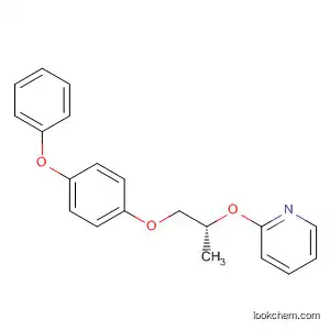 Molecular Structure of 95737-55-6 (Pyridine, 2-[1-methyl-2-(4-phenoxyphenoxy)ethoxy]-, (R)-)
