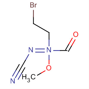 Molecular Structure of 99834-05-6 (Carbamimidic acid, N-(2-bromoethyl)-N'-cyano-, methyl ester)