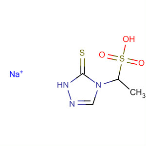 Molecular Structure of 146528-69-0 (4H-1,2,4-Triazole-4-ethanesulfonic acid, 1,5-dihydro-5-thioxo-,
monosodium salt)