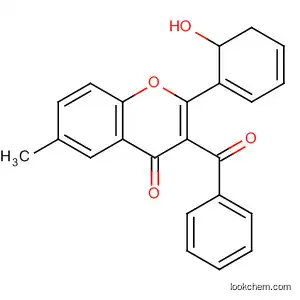 Molecular Structure of 159806-06-1 (4H-1-Benzopyran-4-one,
3-benzoyl-2,3-dihydro-2-(2-hydroxyphenyl)-6-methyl-)