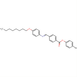 Molecular Structure of 160068-09-7 (Benzoic acid, 4-[(E)-[[4-(octyloxy)phenyl]imino]methyl]-, 1,3-phenylene
ester)