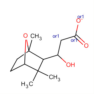 Molecular Structure of 161521-29-5 (7-Oxabicyclo[2.2.1]heptane-2-methanol, 1,3,3-trimethyl-, acetate,
(1R,2R,4S)-rel-)