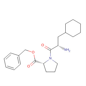 Molecular Structure of 172348-43-5 (L-Proline, 3-cyclohexyl-D-alanyl-, phenylmethyl ester)