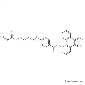 Molecular Structure of 174079-42-6 (Benzoic acid, 4-[4-[(1-oxo-2-propenyl)oxy]butoxy]-,
2,3,6,7,10,11-triphenylenehexayl ester)