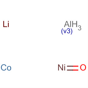 Aluminum cobalt lithium nickel oxide