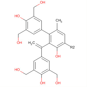Molecular Structure of 197087-73-3 (1,3-Benzenedimethanol,
5,5'-[(2-hydroxy-5-methyl-1,3-phenylene)bis(methylene)]bis[2-hydroxy-)