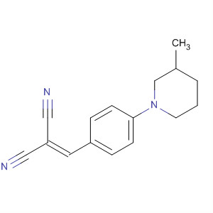 Molecular Structure of 199297-14-8 (Propanedinitrile, [[4-(3-methyl-1-piperidinyl)phenyl]methylene]-)