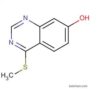 7-Quinazolinol, 4-(methylthio)-