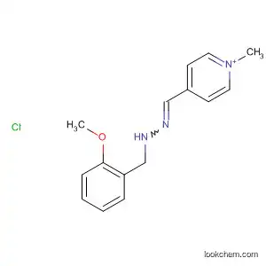 Molecular Structure of 375823-48-6 (Pyridinium, 4-[[(methoxyphenyl)methylhydrazono]methyl]-1-methyl-,
chloride)