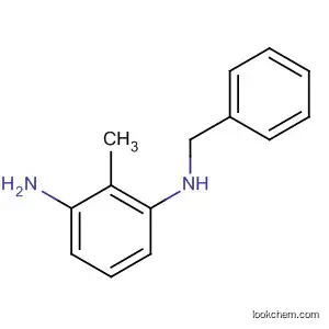 Molecular Structure of 375856-30-7 (1,3-Benzenediamine, 2-methyl-N-(phenylmethyl)-)