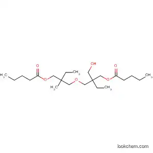 Molecular Structure of 388579-79-1 (Pentanoic acid,
2-ethyl-2-[[2-(hydroxymethyl)-2-[[(1-oxopentyl)oxy]methyl]butoxy]methyl]-
1,3-propanediyl ester)