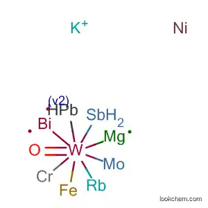 Molecular Structure of 388601-94-3 (Antimony bismuth chromium iron lead magnesium molybdenum nickel
potassium rubidium tungsten oxide)